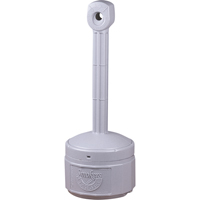 Cendriers Smoker's Cease-Fire, Sur pied, Plastique, Capacit&eacute; 1 gal. US, Hauteur 30" Pryde Industrial Inc.