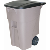 Contenants roulants Brute, Plastique, 50 gal. US Pryde Industrial Inc.