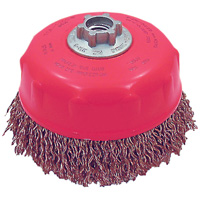 MAXI-CRIMPED Premium Crimped Wire Cup Brush Pryde Industrial Inc.