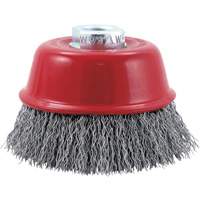 Crimped Cup Brush, 3-1/4", 0.014" Fill Pryde Industrial Inc.