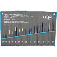 Punch & Chisel Set, 14 Pieces Pryde Industrial Inc.