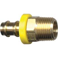 Raccord cannel&eacute; de boyau Grip-Tite, Laiton, 3/8" x 3/8" Pryde Industrial Inc.