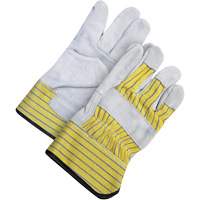 Gants d'ajusteur classiques, Taille unique, Paume en Cuir de vache refendu, Doublure en Molleton Pryde Industrial Inc.