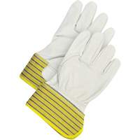 Gants d'ajusteur classiques, Grand, Paume en Cuir fleur de vache, Doublure en Molleton Pryde Industrial Inc.