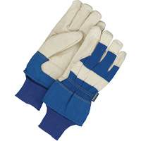 Gants d'ajusteur, Grand, Paume en Cuir fleur de porc, Doublure en Thinsulate Pryde Industrial Inc.