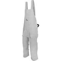 Tablier de soudage en cuir, Salopette &agrave; jambes fendues, Gris perle Pryde Industrial Inc.