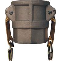 Global Cam & Groove Coupler, Aluminum, Type D, 2", Female NPT, 250 PSI Pryde Industrial Inc.