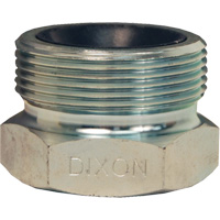 Boss Ground Joint Spud, Steel, 1", Female NPT Pryde Industrial Inc.
