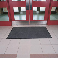 Tapis Poly-Tuft, Essuie-pieds, 4' x 6' x 5/16", Charbon Pryde Industrial Inc.