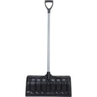 Snow Pusher, Polypropylene Blade, D-Grip Handle, 24-1/2" W Pryde Industrial Inc.
