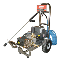 Cold/Hot Water Pressure Washer, Electric, 1900 PSI, 4 GPM Pryde Industrial Inc.