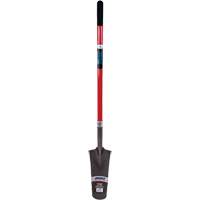 Heavy-Duty Drain Spade, Carbon Steel, 16" x 6" Blade, 45" L, Straight Handle Pryde Industrial Inc.