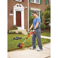 3-in-1 Compact Mower, Push Walk-Behind, Electric, 12" Cutting Width Pryde Industrial Inc.