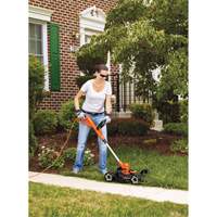 3-in-1 Compact Mower, Push Walk-Behind, Electric, 12" Cutting Width Pryde Industrial Inc.