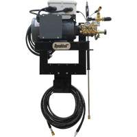 Wall Mounted Cold Water Pressure Washer with Time Delay Shutdown, Electric, 2100 PSI, 3.6 GPM Pryde Industrial Inc.