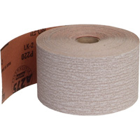 Abrasive No-Fil PSA Paper Roll, Aluminum Oxide, 2-3/4" W x 135' L, 220 Grit Pryde Industrial Inc.