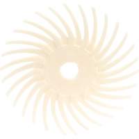 Scotch-Brite Radial Bristle Disc SR, Ceramic, 3" Dia. Pryde Industrial Inc.