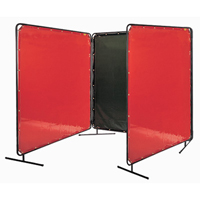 Welding Screen and Frame, Olive, 6' x 6' Pryde Industrial Inc.