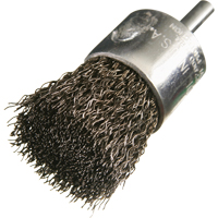 Brosses mont&eacute;es &agrave; fils cr&ecirc;p&eacute;s, 3/4", Fils 0,014", Tige 1/4" Pryde Industrial Inc.