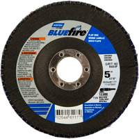 BlueFire Flap Disc, 5" x 7/8", Type 29, 36 Grit, Zirconia Alumina Pryde Industrial Inc.