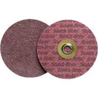 Scotch-Brite Roloc Surface Conditioning Disc, 2" Dia., Medium Grit, Aluminum Oxide Pryde Industrial Inc.