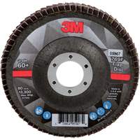 769F Quick Change Flap Disc, 4-1/2" x 7/8", Type 29, 60+ Grit, Ceramic Pryde Industrial Inc.