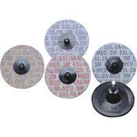 Buff & Blend&reg; Products - Scotch-Brite Exl Roloc Unitized Wheels, 2" x 6A Grit, Aluminum Oxide Pryde Industrial Inc.
