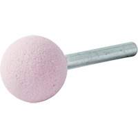 Meule mont&eacute;e vitrifi&eacute;e, A25, Oxyde d'aluminium, 1" dia., 1" lo, 80 Grain Pryde Industrial Inc.