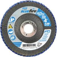 R884P BlueFire&reg; Conical Flap Disc, 4" x 5/8", Type 29, P60 Grit, Zirconia Alumina Pryde Industrial Inc.