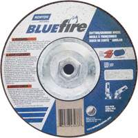 BlueFire Grinding & Cutting Wheel, 7" x 1/8", 5/8"-11 Arbor, Type 27, Zirconia Alumina Pryde Industrial Inc.