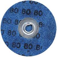 Disques en tissu &agrave; changement rapide Gemini R766/R228, 3" dia., Grain 80, Oxyde d'aluminium Pryde Industrial Inc.