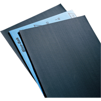Sandpaper, Paper Sheets - Blue-Bak T414 Waterproof 9" X 11" Sheets, 9" x 11", 220 Grit, Silicon Carbide Pryde Industrial Inc.