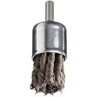 Brosse &agrave; fils nou&eacute;s avec moyeu, 1" dia. x 1/4" arbre Pryde Industrial Inc.