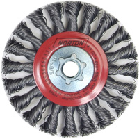 Roue compl&egrave;te de c&acirc;ble de torsion, Dia. 4", Fils 0,02", Arbre 5/8"-11, Acier Pryde Industrial Inc.