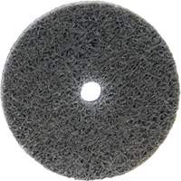 Bear-Tex&reg; Non-Woven Unified Wheel, 2" x 1/4", 1/4" Arbor, Medium Grit, Aluminum Oxide Pryde Industrial Inc.