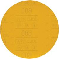 Disque abrasif dor&eacute; Hookit 09260, dia 6", Grain 600, Oxyde d'aluminium, Poids C Pryde Industrial Inc.