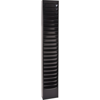 Pr&eacute;sentoirs, Stationnaire, 23 fentes, Acier, 9-3/4" la x 4-1/8" p x 65-1/2" h Pryde Industrial Inc.