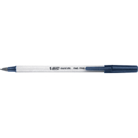 Stylo &agrave; bille Bic Round Stic, Bleu, 0,8 mm Pryde Industrial Inc.