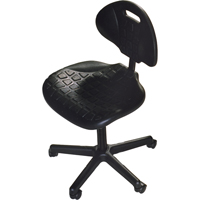 Si&egrave;ges ergonomiques robustes, Polyur&eacute;thane, Noir, Capacit&eacute; 250 lb Pryde Industrial Inc.