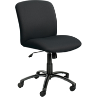 Uber Big & Tall Chairs, Nylon, Black, 500 lbs. Capacity Pryde Industrial Inc.