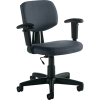 Chaise de travail, Tissu, Charbon Pryde Industrial Inc.