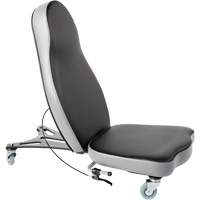 Chaise ergonomique Flex 2, Vinyle, Noir Pryde Industrial Inc.