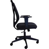 Chaise de bureau Activ A-47 Synchro, Tissu, Noir, Capacit&eacute; 275 lb Pryde Industrial Inc.