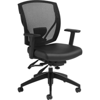 Chaises &agrave; bras Multi-Tilter, Vinyle, Noir, Capacit&eacute; 300 lb Pryde Industrial Inc.