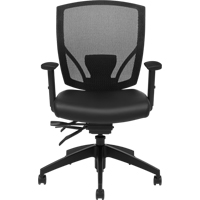 Chaises &agrave; bras Multi-Tilter, Vinyle, Noir, Capacit&eacute; 300 lb Pryde Industrial Inc.