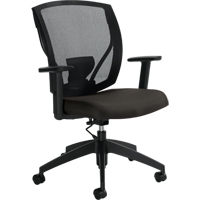 Chaises de travail, Tissu, Charbon, Capacit&eacute; 300 lb Pryde Industrial Inc.