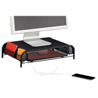 Organisateur de bureau avec alimentation USB Onyx Pryde Industrial Inc.