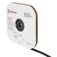 Fastener Tape, Hook, 25 yds x 3/4", Sew-On, Black Pryde Industrial Inc.