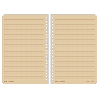 Side-Spiral Notebook, Soft Cover, Tan, 64 Pages, 4-5/8" W x 7" L Pryde Industrial Inc.
