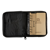 Trousse de d&eacute;part pour planificateur de terrain, Couverture souple, Noir, 0 Pages, 4-5/8" , 7"  Pryde Industrial Inc.